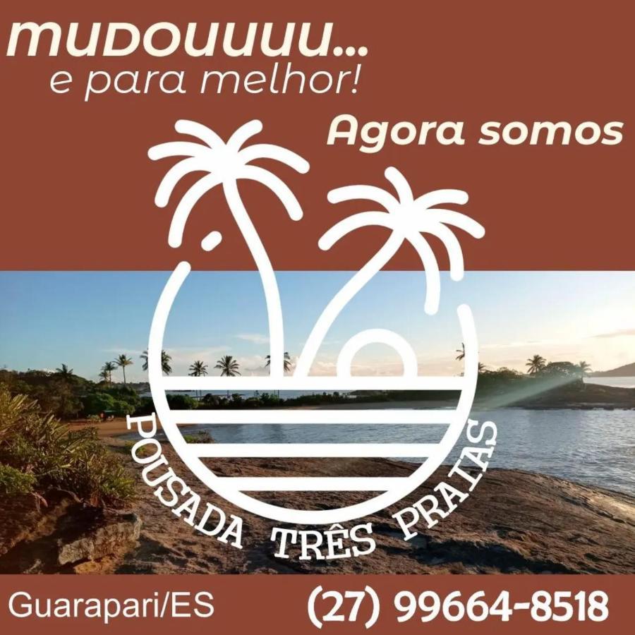 Pousada Tres Praias Guarapari Eksteriør bilde